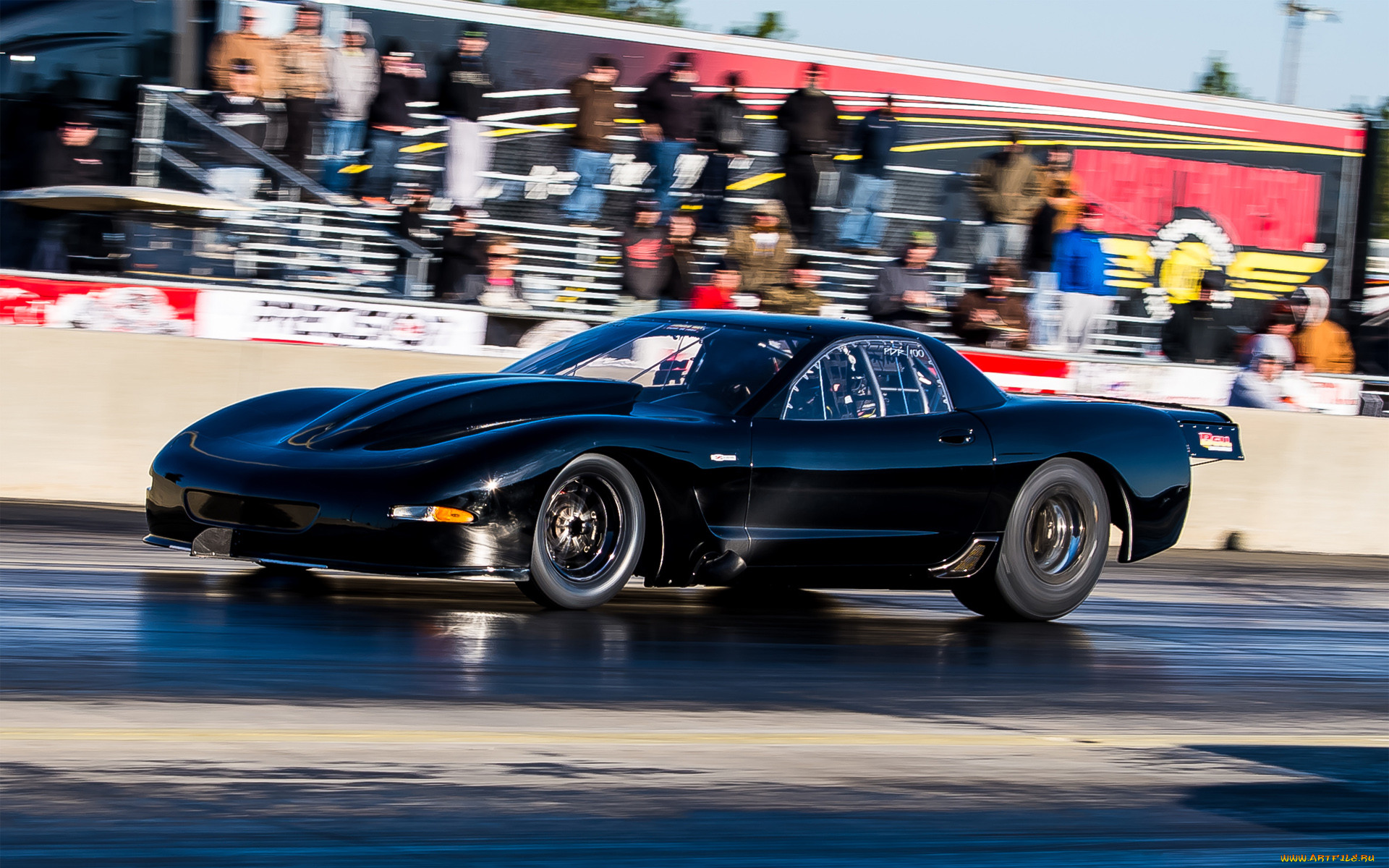 , drag racing, corvette